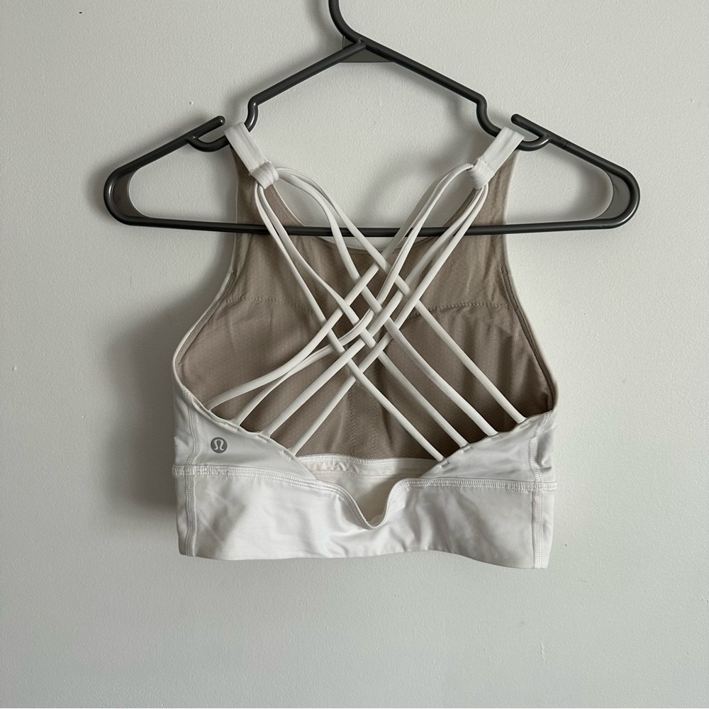 Lululemon Free To Be Wild High Neck Longline Bra